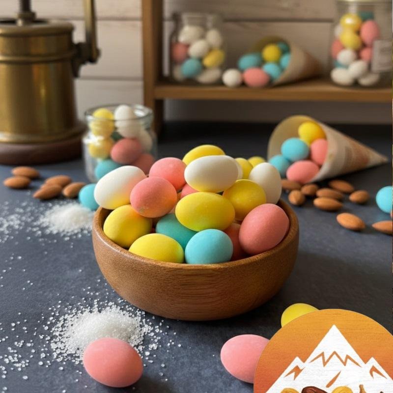 Almendras de color 1kg